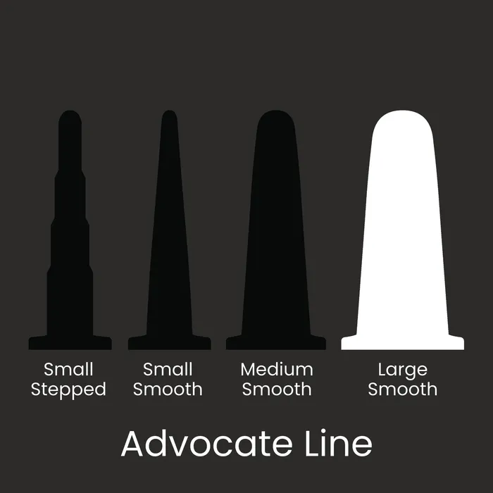 Advocate Smooth Large Extra Soft Blue Drip Ready to Ship ThemFriends Vibrators