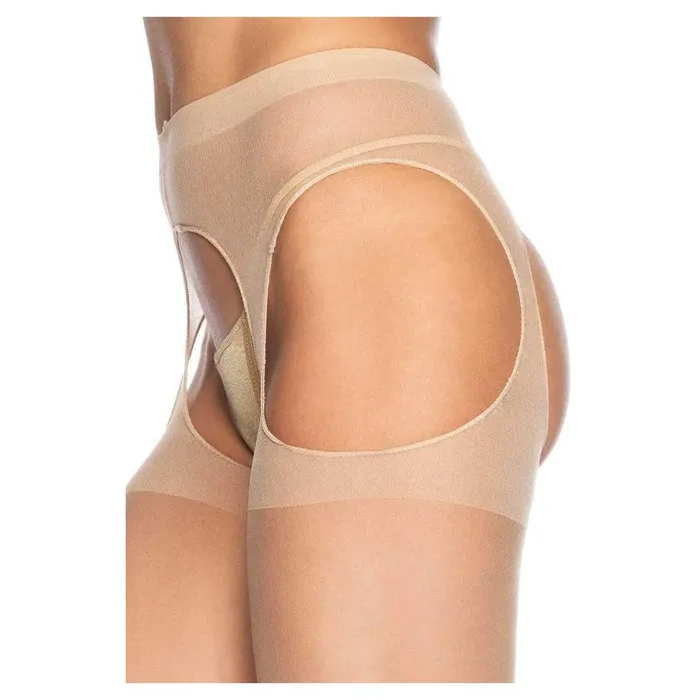Hosiery iloveexcitement Leg Avenue Eden Sheer Suspender Pantyhose
