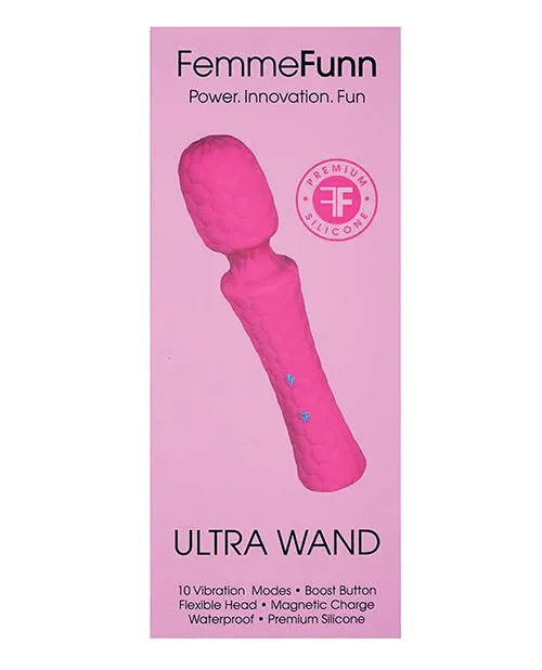 Femme Funn Vibrators Ultra Wand Pink