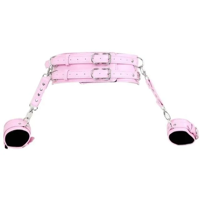 Couples Hands by Your Side Bondage Belt CHASTITY CAGE CO