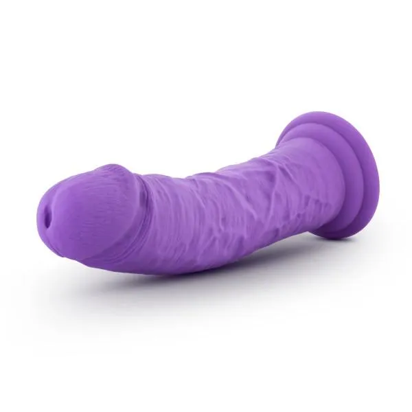 Dildos Blush Jammy Silicone Thick Suction Cup 8 Inch Dildo Purple