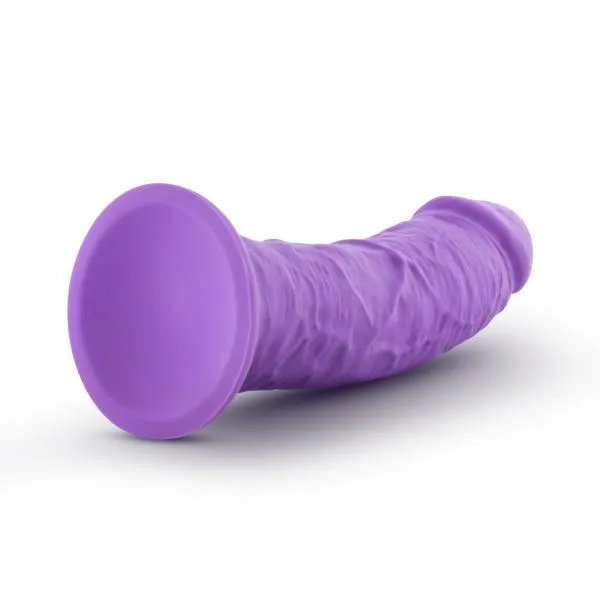 Dildos Blush Jammy Silicone Thick Suction Cup 8 Inch Dildo Purple