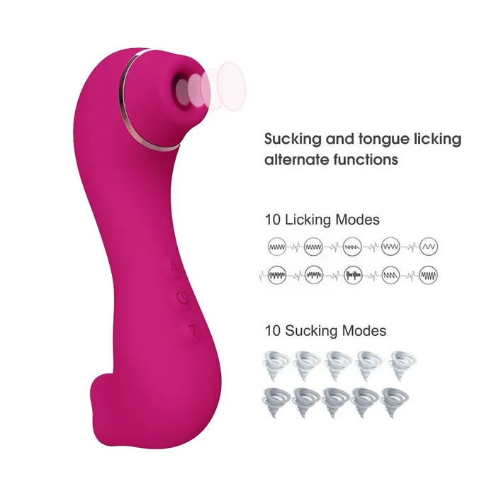 Female Sex Toys FRISKY BUSINESS SG Rachel Suction Fast Flicking Tongue