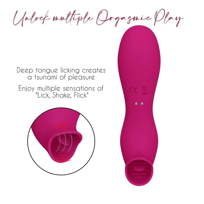 Female Sex Toys FRISKY BUSINESS SG Rachel Suction Fast Flicking Tongue