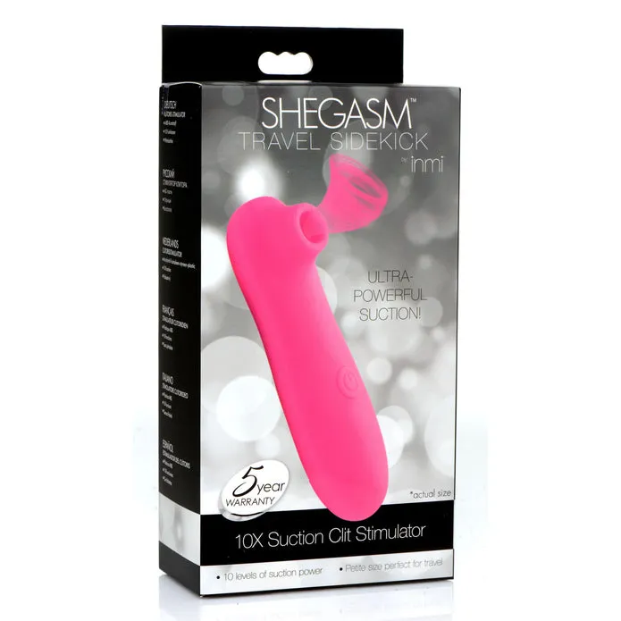 Travel Sidekick 10X Suction Clit Stimulator XR Brands Female Sex Toys