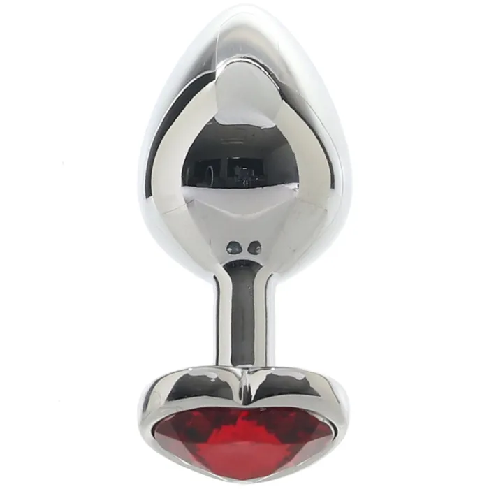 Anal Jewel Large Ruby Heart Plug CalExotics