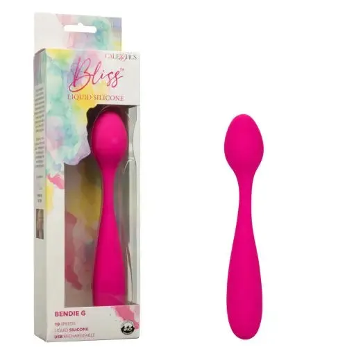 Bliss Liquid Silicone Bendie G California Exotic Novelties Female Sex Toys Bliss Liquid Silicone Bendie G California Exotic Novelties Female Sex Toys