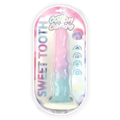 Cotton Candy Sweet Tooth 67 in SiliconeTPE Dildo Hott Products Unlimited Dildos Cotton Candy Sweet Tooth 67 in SiliconeTPE Dildo Hott Products Unlimited Dildos