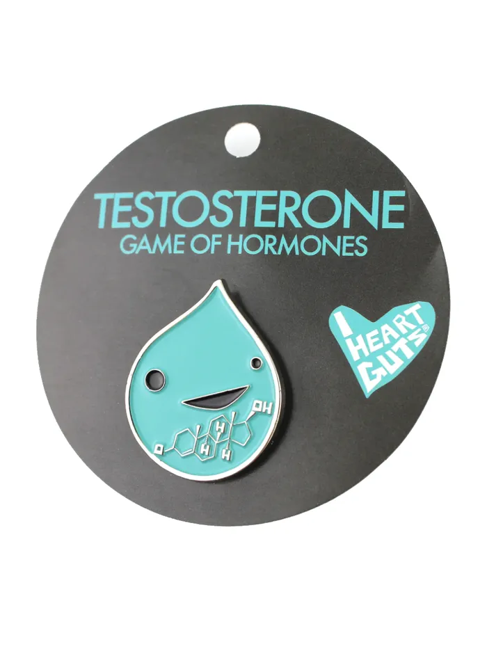 I Heart Guts Anal I Heart Guts Testosterone Pin