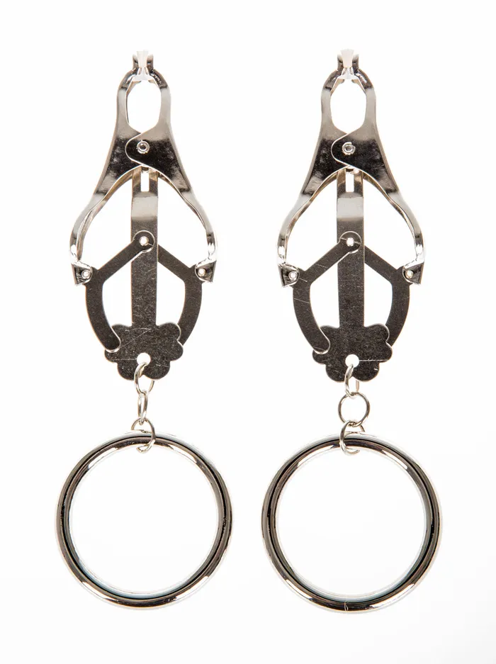Male Sex Toys HonourSkintwocom Clover Clamps with Ring