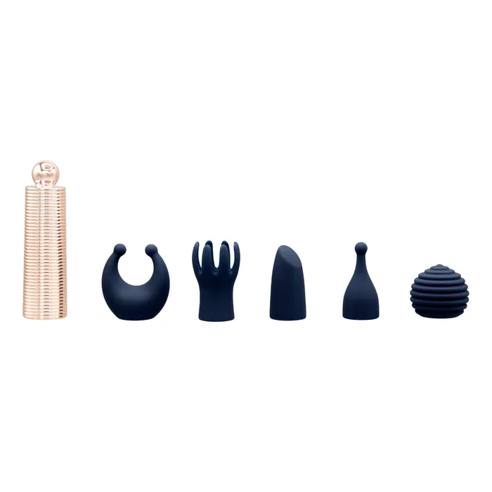 Pillow Talk Female Sex Toys Pillow Talk Secrets Desires 6Piece Mini Massager Set Navy