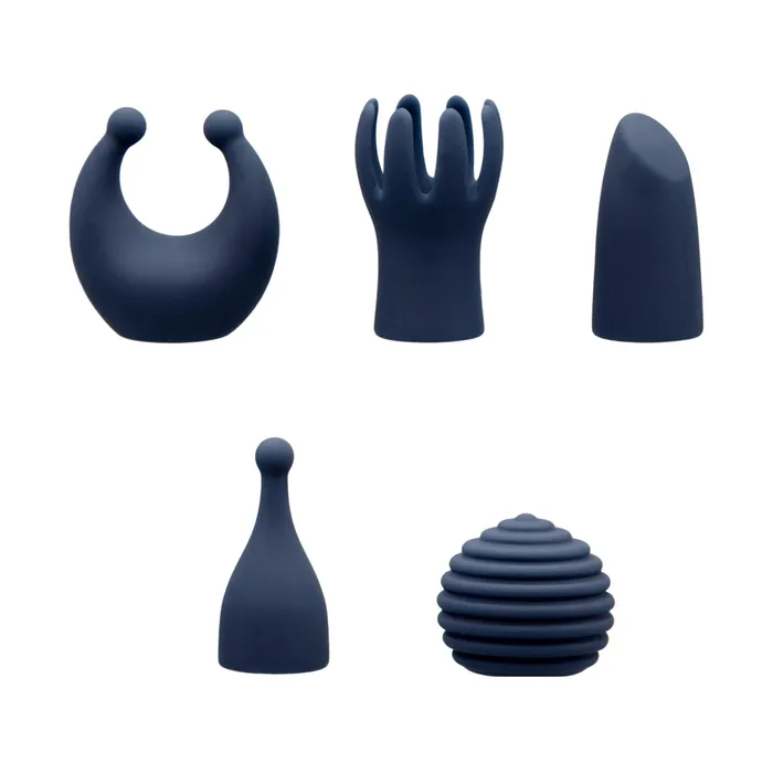 Pillow Talk Female Sex Toys Pillow Talk Secrets Desires 6Piece Mini Massager Set Navy