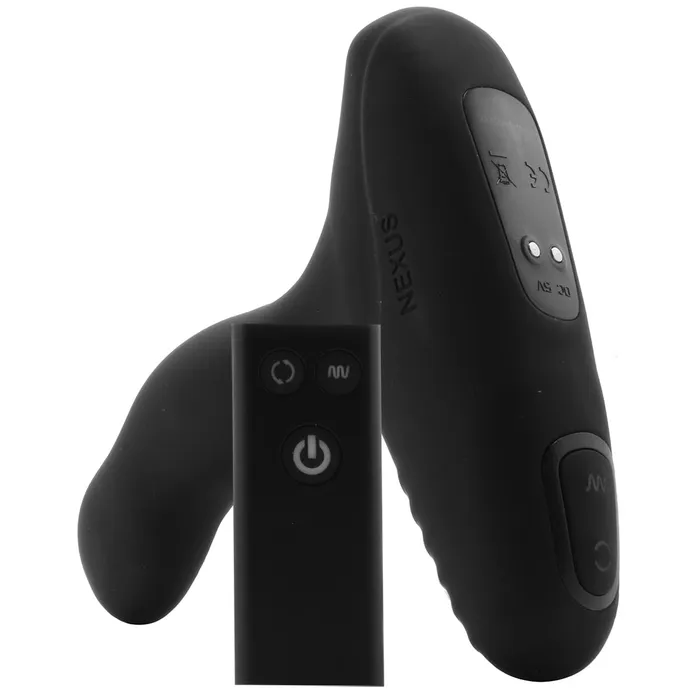 Revo Stealth Rotating Remote Prostate Massager in Black Nexus Anal Revo Stealth Rotating Remote Prostate Massager in Black Nexus Anal
