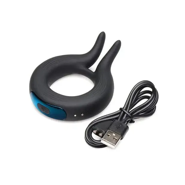 Trinity Vibes Male Sex Toys Trinity Men 10x Cock Viper Dual Stimulation Silicone Cock Ring