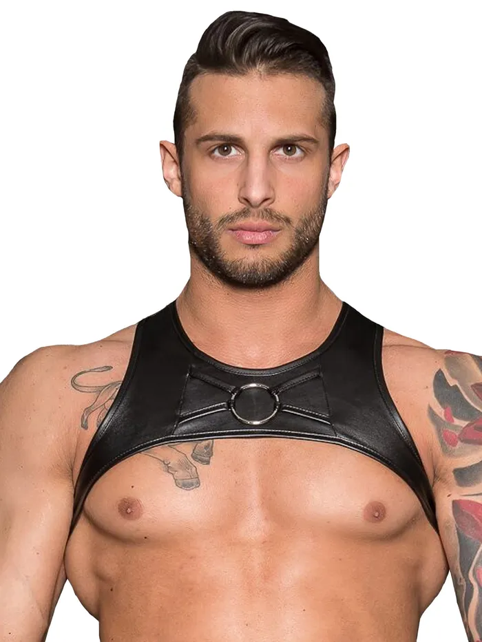 Vibrators Leatherette Rhod Micro Vest HonourSkintwocom