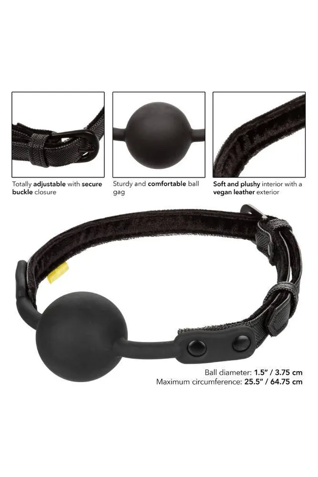 Cal Exotics Boundless Ball Gag Black Cal Exotics Anal