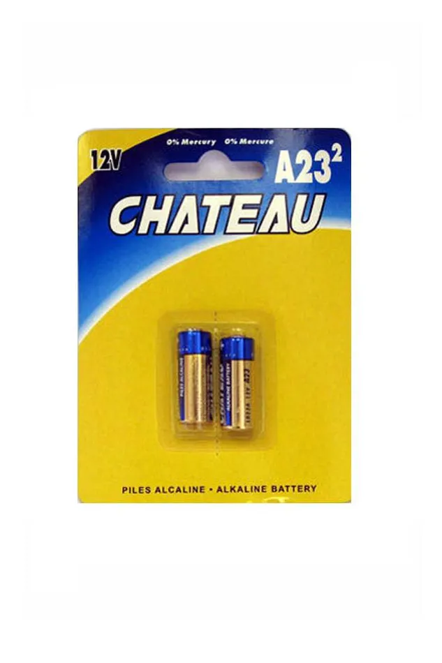 Enhancers Chateau A23 Batteries 2 Pack Chateau Batteries