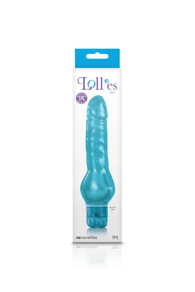 NS Novelties NS Novelties Lollies Dot Vibrator Blue Vibrators