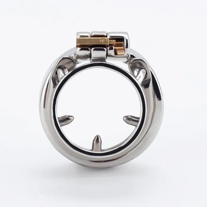 Oxyshop Male Sex Toys Chastity Training ring Flat Locking Double Cock ring