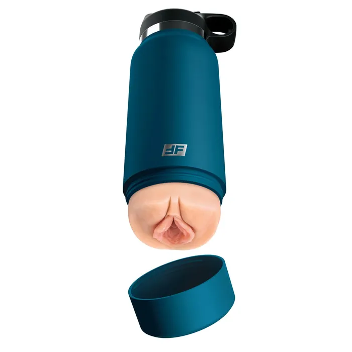 Pipedream PDX Plus Fuck Flask Private Pleaser Blue Pipedream Vibrators
