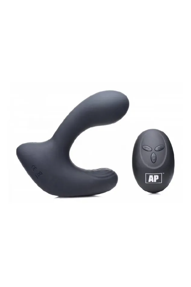 XR Brands Anal XR Brands AlphaPro 10X PPulse Prostate Massager Black