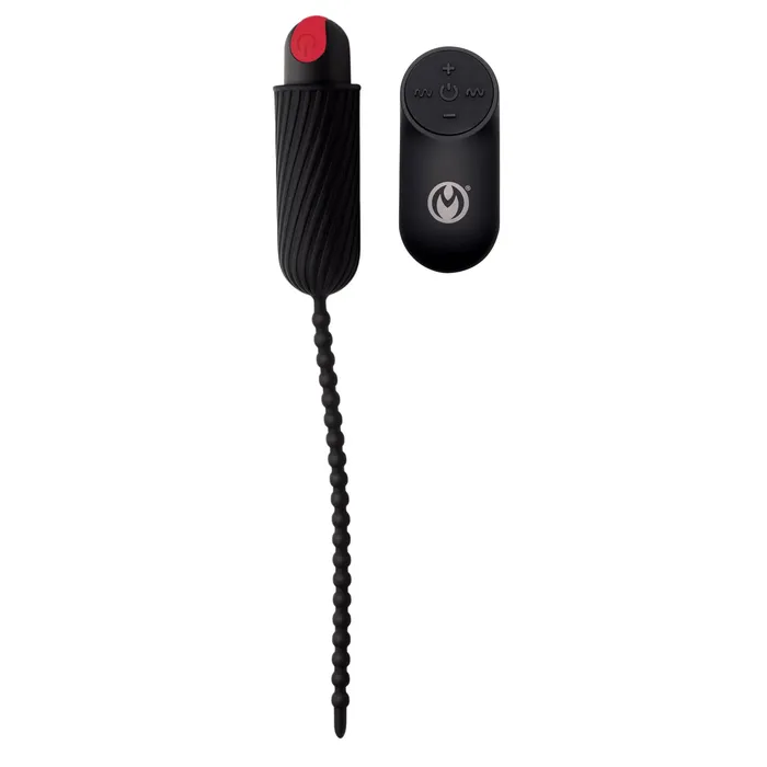28x Dark Chain Rechargeable Remote Silicone Sound Black XR Brands Master Series Anal 28x Dark Chain Rechargeable Remote Silicone Sound Black XR Brands Master Series Anal