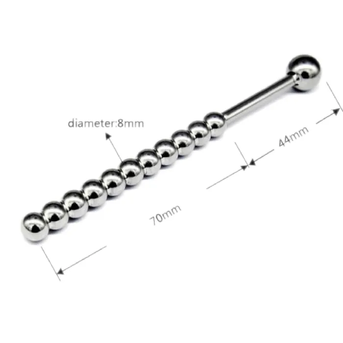 Beaded Sperm Stopper NonVibrating Lovegasm Female Sex Toys