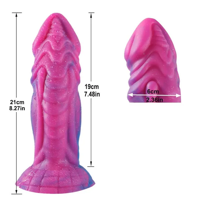 Liquid Silicone 83 Monster Dildo Cock Huge Master Dragon Anal Lovegasm Female Sex Toys