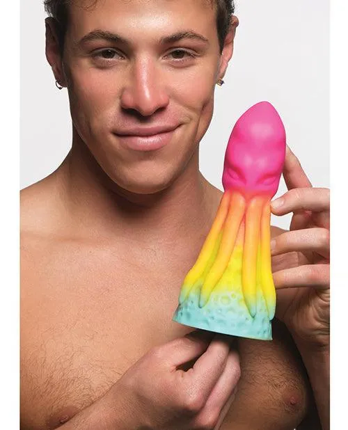 Creature Cocks King Kraken Silicone Dildo Multi Color Xr LLC Dildos