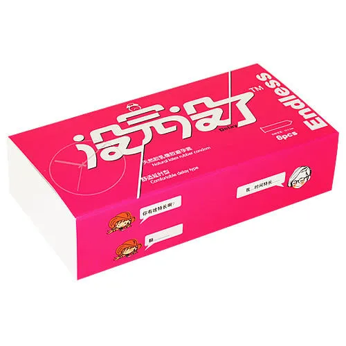 Endless Delay Condom Comfortable Javtoys Vibrators