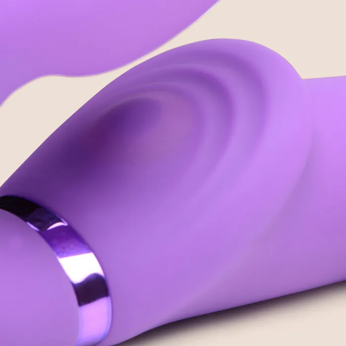 Female Sex Toys XR Brands GPulse Vibrating Strapless StrapOn vibrating and inflatable