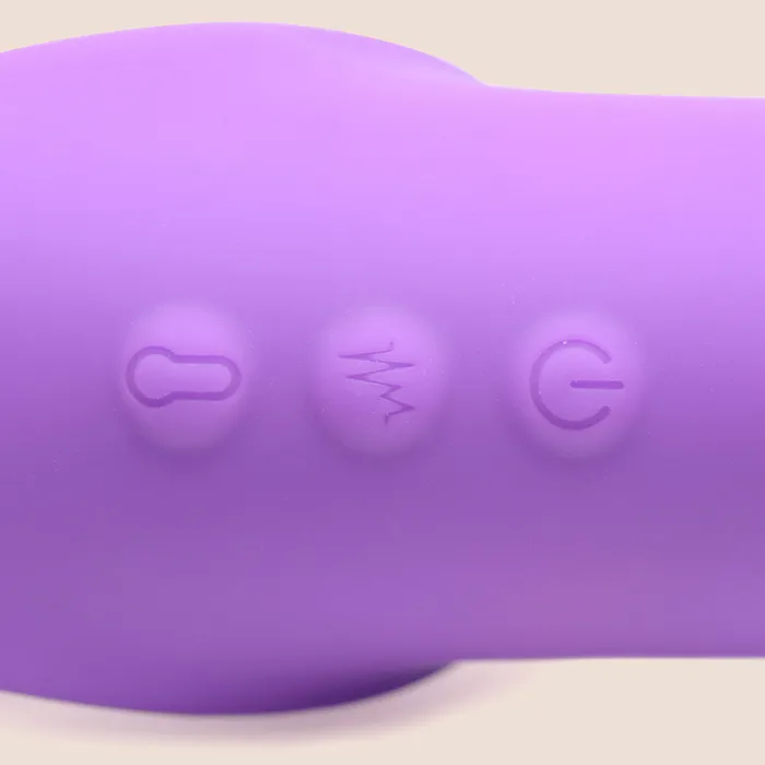 Female Sex Toys XR Brands GPulse Vibrating Strapless StrapOn vibrating and inflatable