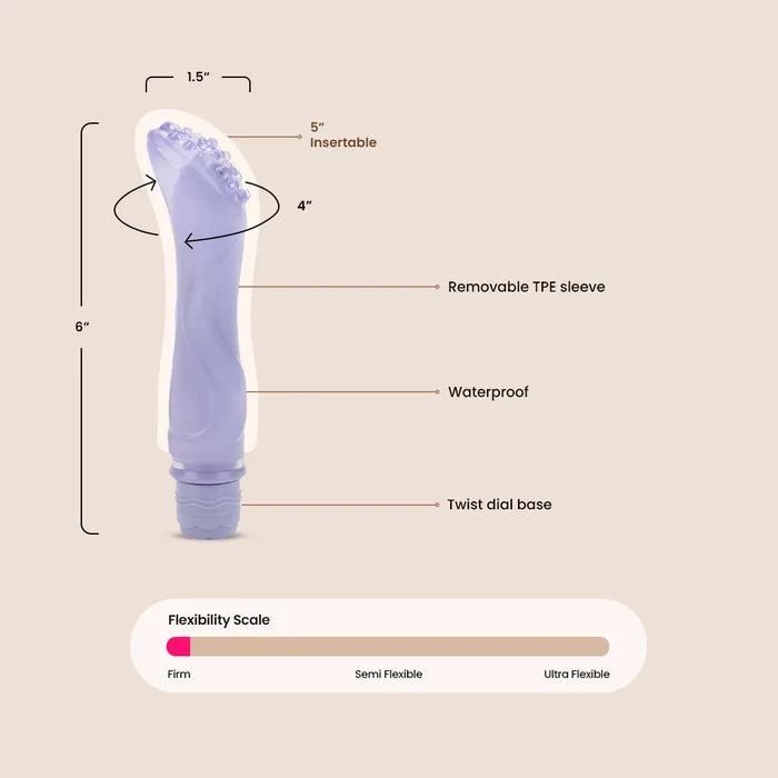 First Time Softee Teaser removable soft sleeve California Exotic Novelties LLC Female Sex Toys