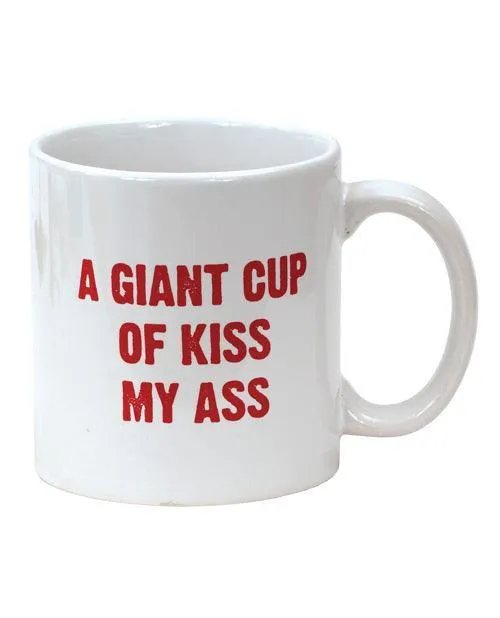 Island Dogs Anal Attitude Mug A Giant Cup Of Kiss My Ass 22 Oz