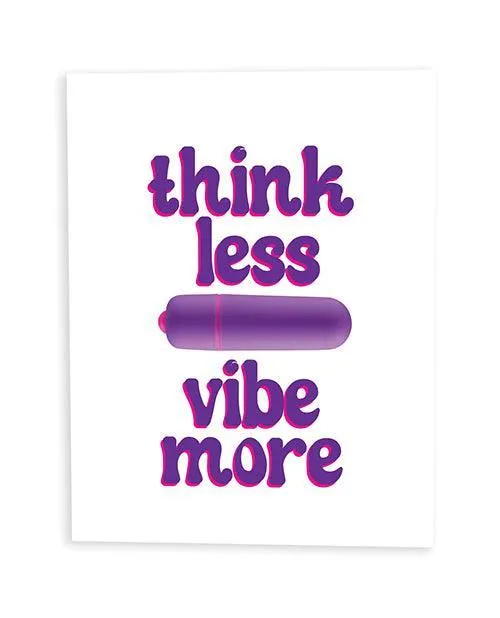 Kush Kards LLC Think Less Vibe More Naughty Greeting Card Wrock Candy Vibrator Fresh Vibes Towelettes Vibrators Kush Kards LLC Think Less Vibe More Naughty Greeting Card Wrock Candy Vibrator Fresh Vibes Towelettes Vibrators