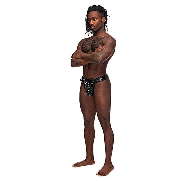 Male Power Male Sex Toys Male Power Leather Taurus Adjustable Buckle Thong Underwear OS Black Male Power Male Sex Toys Male Power Leather Taurus Adjustable Buckle Thong Underwear OS Black