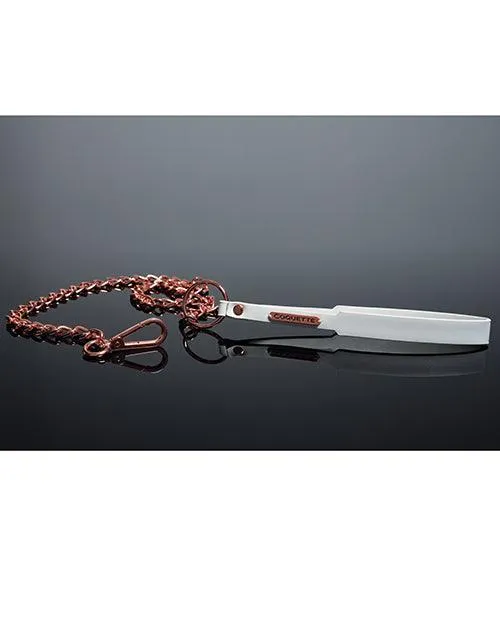 Pleasure Collection Leash Whiterose Gold Coquette International Vibrators