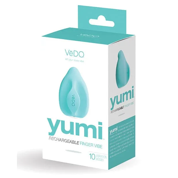 VeDO Vibrators VeDO Yumi Finger Vibe Clit Massager Tease Me Turquoise