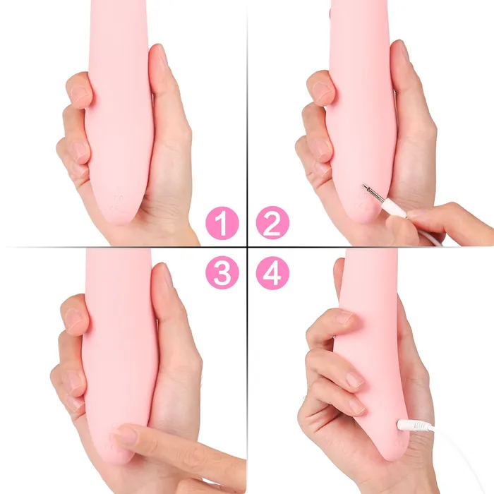 YOSPOSS Female Sex Toys 9 Rotating Vibrating Patterns Silicone GSpot Vibrator Tongue Licking