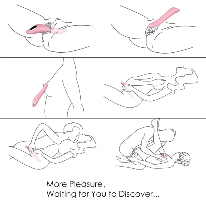 YOSPOSS Female Sex Toys 9 Rotating Vibrating Patterns Silicone GSpot Vibrator Tongue Licking