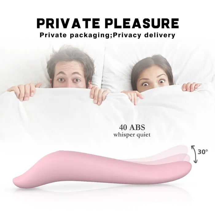 YOSPOSS Female Sex Toys 9 Rotating Vibrating Patterns Silicone GSpot Vibrator Tongue Licking