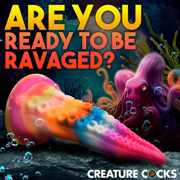 Dildos Luminoctopus GlowintheDark Tentacle Dildo Creature Cocks