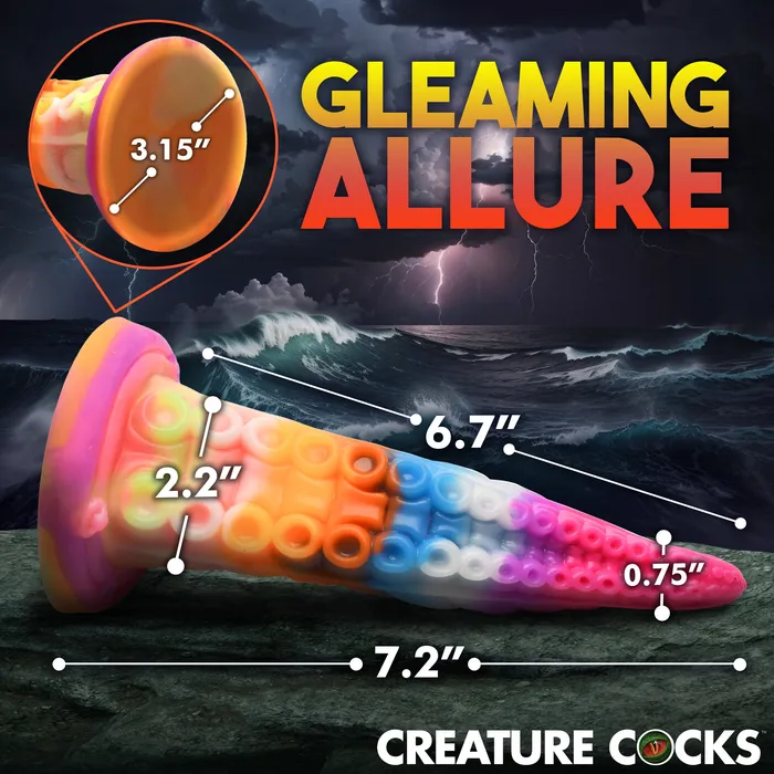 Dildos Luminoctopus GlowintheDark Tentacle Dildo Creature Cocks