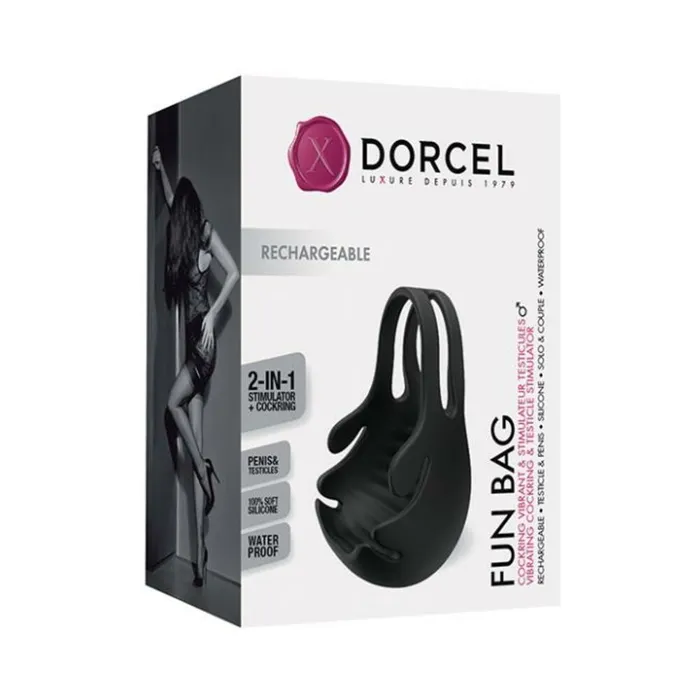 Lovely Planet USA Couples Dorcel Fun Bag Vibrating Cock Ring