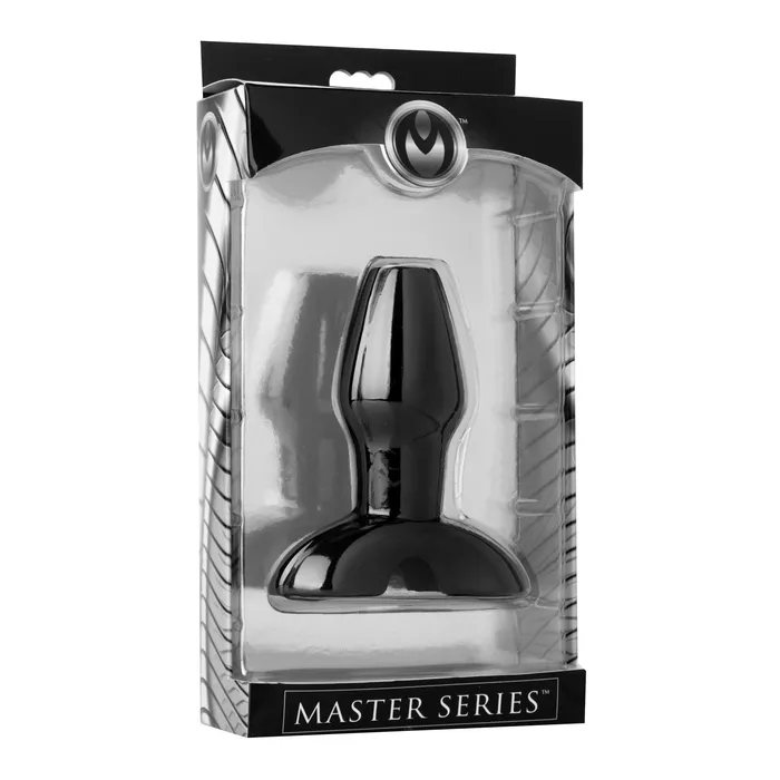Male Sex Toys Master Series Invasion Hollow Silicone Anal Plug Small