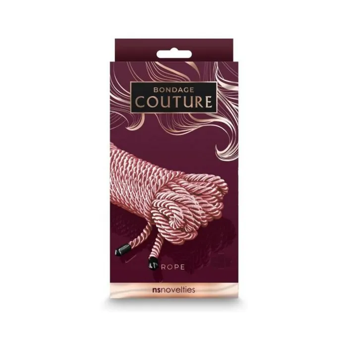 Vibrators New Sensations Novelties Inc Bondage Couture Rope Rose Gold