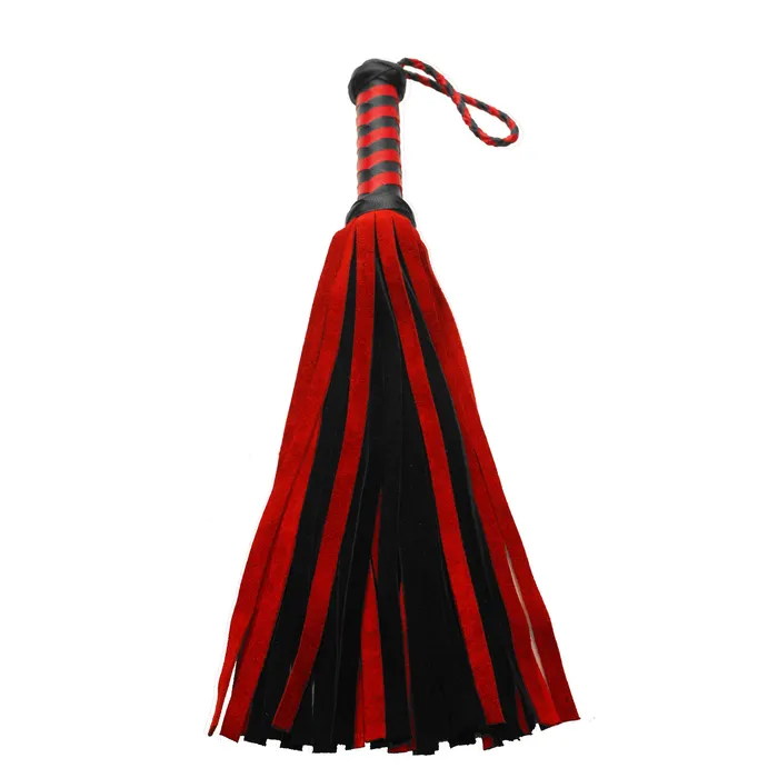 Vibrators Short Suede Flogger Strict Leather
