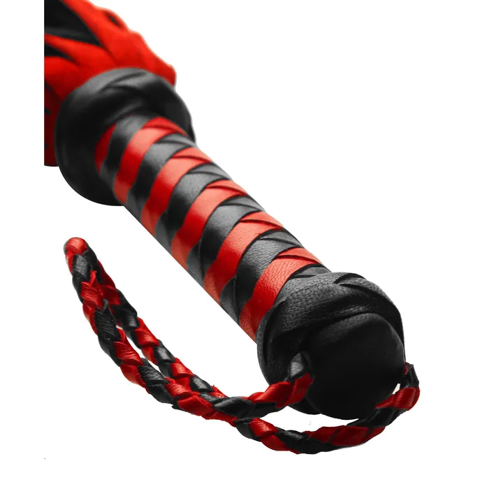 Vibrators Short Suede Flogger Strict Leather