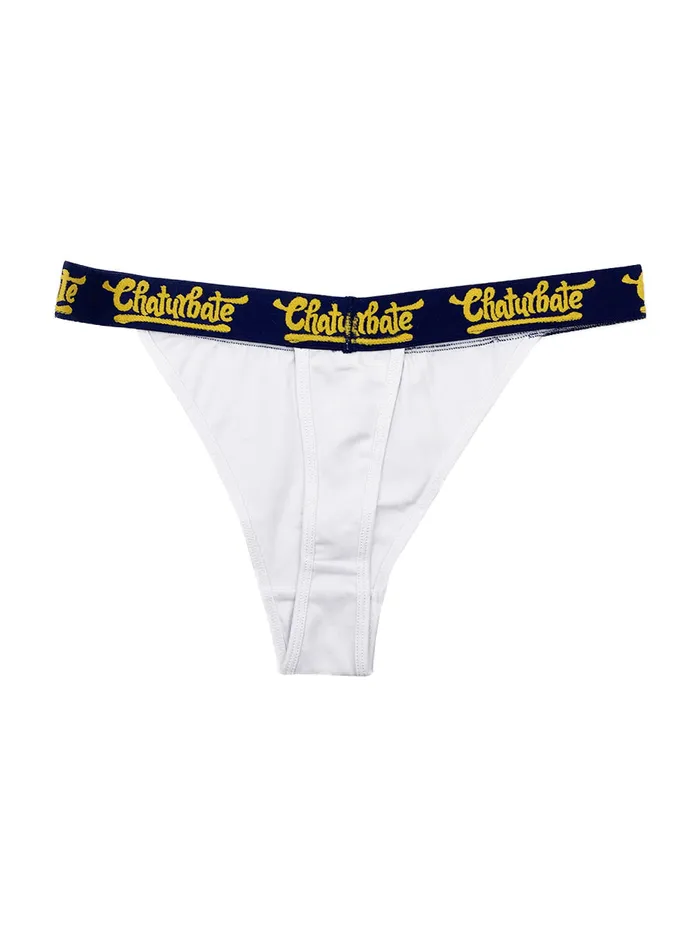 Chaturbate Store White Thong Male Sex Toys