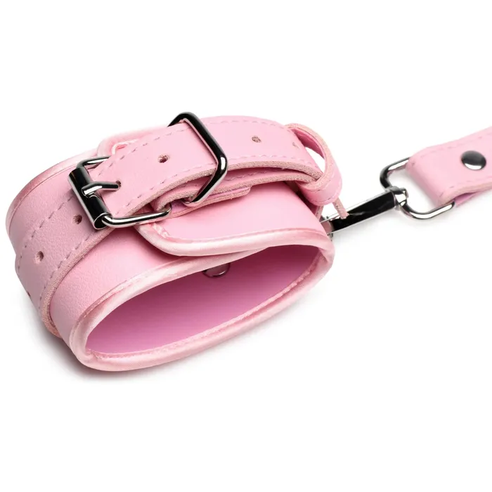Couples Strict Strict Bondage Harness With Bows Pink XL2XL